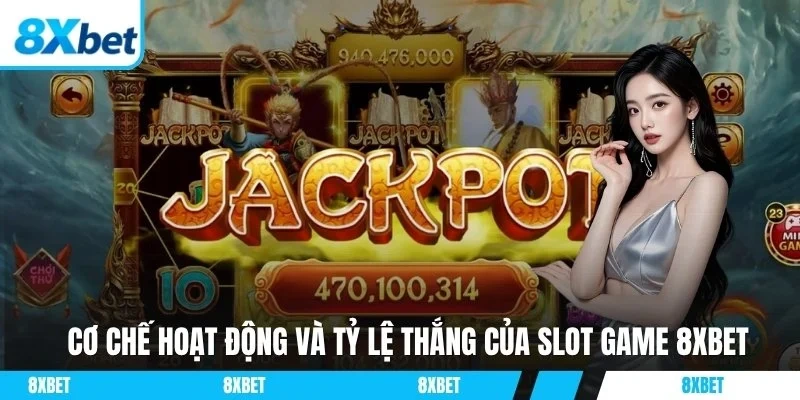 Cơ chế hoạt động và tỷ lệ thắng của slot game 8xbet
