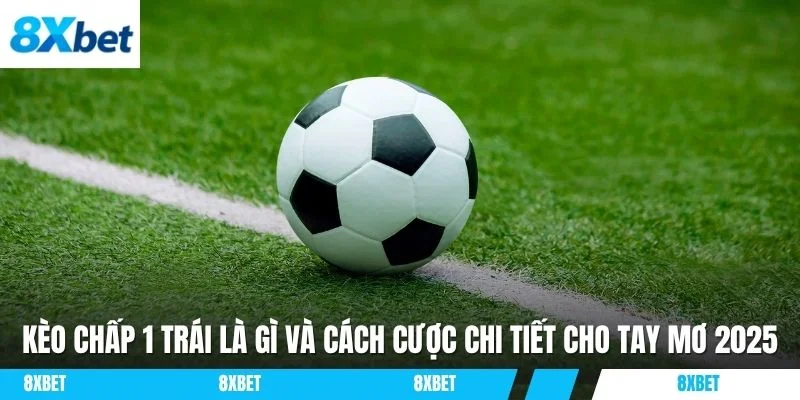 Tìm hiểu kèo chấp 1 trái là gì từ cách đọc