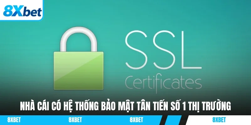 Nhà cái có hệ thống bảo mật tân tiến số 1 thị trường